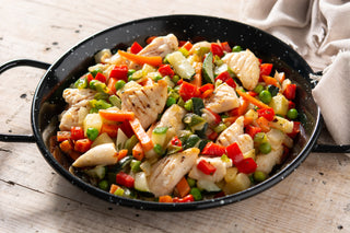 Lemon-Herb Chicken Skillet with Zucchini and Tomatoes
