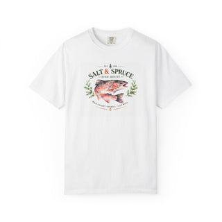 Artisan Grove | Salt & Spruce Fish House T‑Shirt – Vintage Fish Graphic Tee