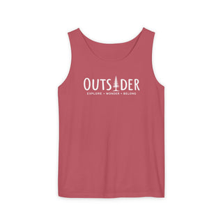 Outsider Garment-Dyed Cotton Tank Top | Unisex Outdoor Tank