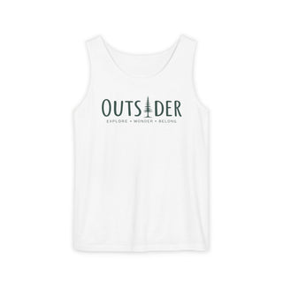 Outsider Garment-Dyed Cotton Tank Top | Unisex Outdoor Tank