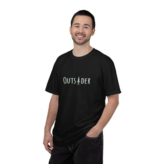 Nature Collection-Outsider T-Shirt-White Text