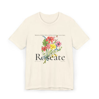 Roseate Floral T-Shirt | Vintage Floral Graphic Tee