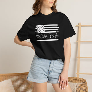 We The People Flag T-Shirt — Patriotic Vintage American Tee