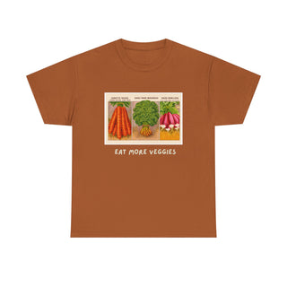 Eat More Veggies Organic Cotton Tee | Artisan Grove