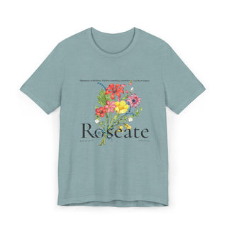 Roseate Floral T-Shirt | Vintage Floral Graphic Tee