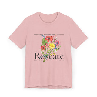 Roseate Floral T-Shirt | Vintage Floral Graphic Tee