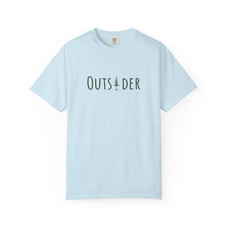 Outsider T-Shirt-Green Text