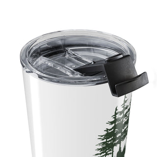 Walk in the Trees 20oz Travel Tumbler — Insulated Outdoor Camping Cup
