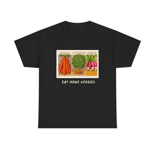 Eat More Veggies Organic Cotton Tee | Artisan Grove