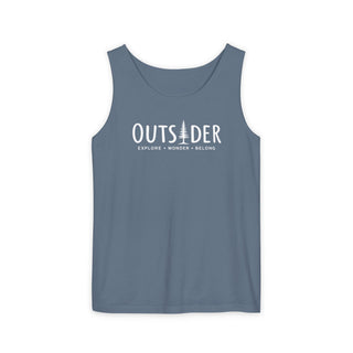 Outsider Garment-Dyed Cotton Tank Top | Unisex Outdoor Tank