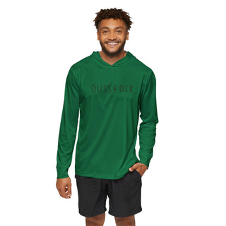 Nature Collection-Outsider Green Performance Hoodie — Lightweight
