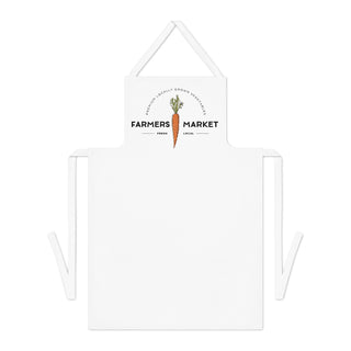 Farmers Market Carrot Apron — Rustic Kitchen/Market Vendor Apron