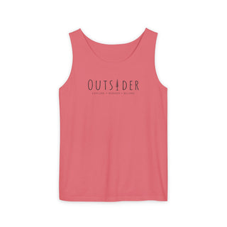 Outsider Garment-Dyed Cotton Tank Top | Unisex Outdoor Tank