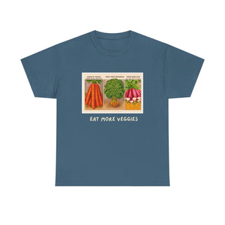 Eat More Veggies Organic Cotton Tee | Artisan Grove