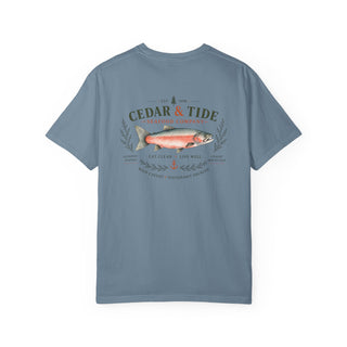 Artisan Grove | Cedar & Tide T-Shirt — Seafood Company Vintage Logo Tee