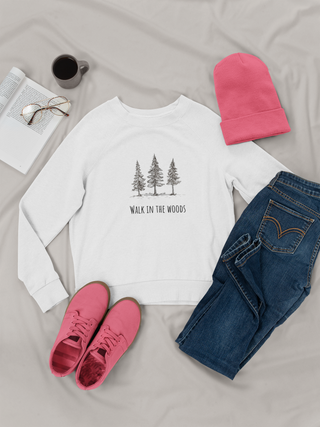 Walk in the Woods Crewneck Sweatshirt | Nature Pullover