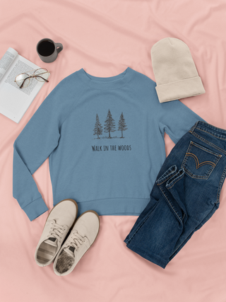 Walk in the Woods Crewneck Sweatshirt | Nature Pullover
