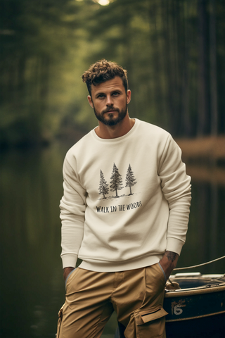 Walk in the Woods Crewneck Sweatshirt | Nature Pullover
