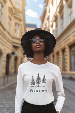 Walk in the Woods Long Sleeve Tee | Organic | Artisan Grove