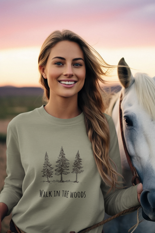 Walk in the Woods Long Sleeve Tee | Organic | Artisan Grove