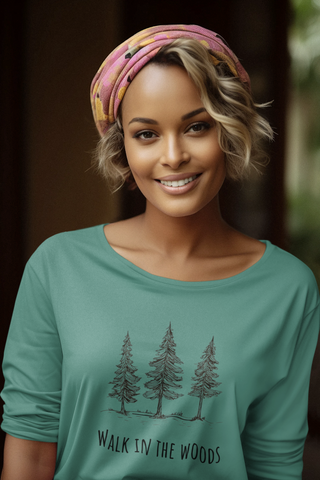 Walk in the Woods Long Sleeve Tee | Organic | Artisan Grove