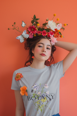 Vintage Wildflower Botanical Tee | Organic | Artisan Grove