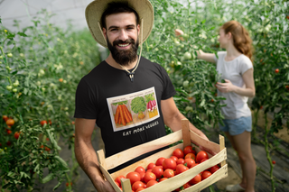 Eat More Veggies Organic Cotton Tee | Artisan Grove