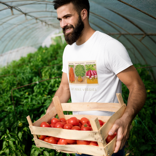 Eat More Veggies Organic Cotton Tee | Artisan Grove