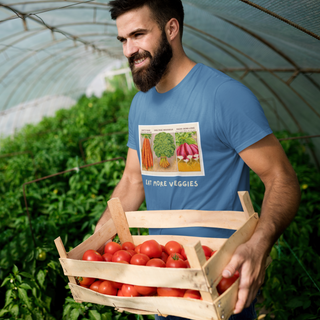 Eat More Veggies Organic Cotton Tee | Artisan Grove