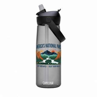 America’s National Parks 25oz Flip Straw Water Bottle