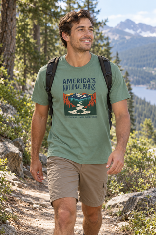 America’s National Parks Garment-Dyed T-Shirt
