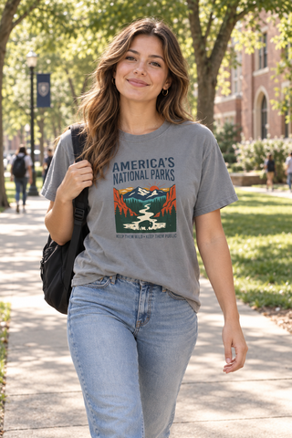 America’s National Parks Garment-Dyed T-Shirt