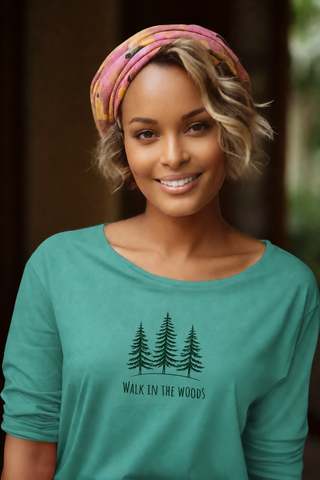 Walk in the Woods Garment-Dyed Long Sleeve Shirt