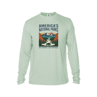 America's National Parks Long Sleeve Shirt — Keep Them Wild Graphic Tee