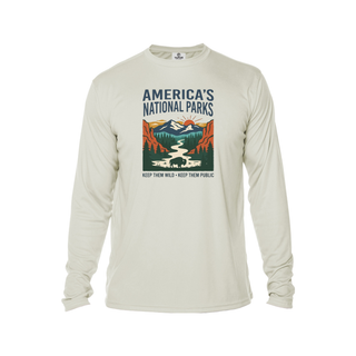 America's National Parks Long Sleeve Shirt — Keep Them Wild Graphic Tee