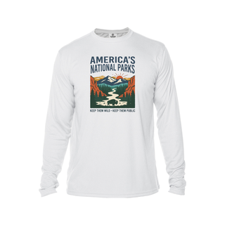 America's National Parks Long Sleeve Shirt — Keep Them Wild Graphic Tee