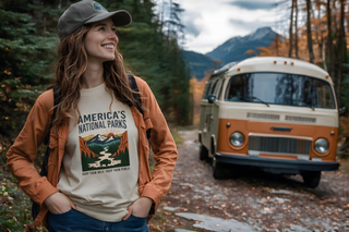 America's National Parks Long Sleeve Shirt — Keep Them Wild Graphic Tee
