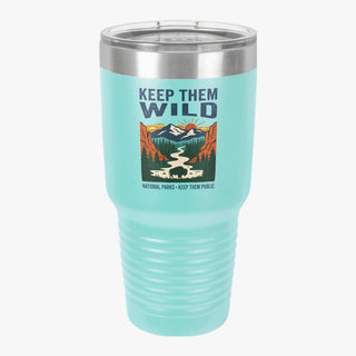 Keep them Wild 30oz Insulated Tumbler — Outdoor Camping Travel Cup