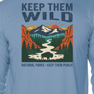 Keep Them Wild Long Sleeve Shirt — Keep Them Wild Graphic Tee