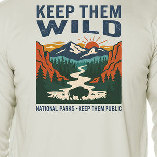 Keep Them Wild Long Sleeve Shirt — Keep Them Wild Graphic Tee