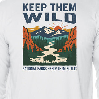 Keep Them Wild Long Sleeve Shirt — Keep Them Wild Graphic Tee
