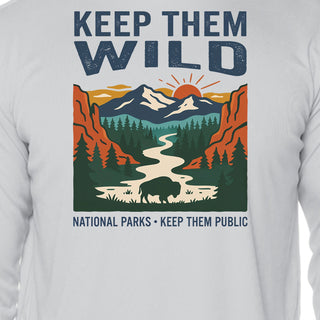 Keep Them Wild Long Sleeve Shirt — Keep Them Wild Graphic Tee