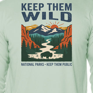 Keep Them Wild Long Sleeve Shirt — Keep Them Wild Graphic Tee