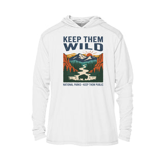 America’s National Parks UPF 50+ Sun Hoodie – Lightweight Unisex Hiking Hoodie