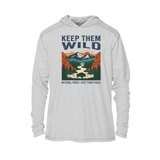 America’s National Parks UPF 50+ Sun Hoodie – Lightweight Unisex Hiking Hoodie