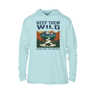 America’s National Parks UPF 50+ Sun Hoodie – Lightweight Unisex Hiking Hoodie