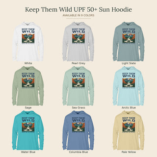America’s National Parks UPF 50+ Sun Hoodie – Lightweight Unisex Hiking Hoodie