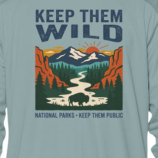 America’s National Parks UPF 50+ Sun Hoodie – Lightweight Unisex Hiking Hoodie