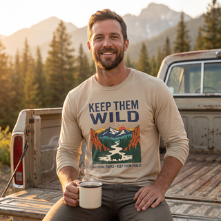 Keep Them Wild Long Sleeve Shirt — Keep Them Wild Graphic Tee