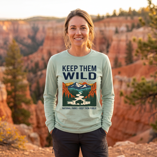 Keep Them Wild Long Sleeve Shirt — Keep Them Wild Graphic Tee